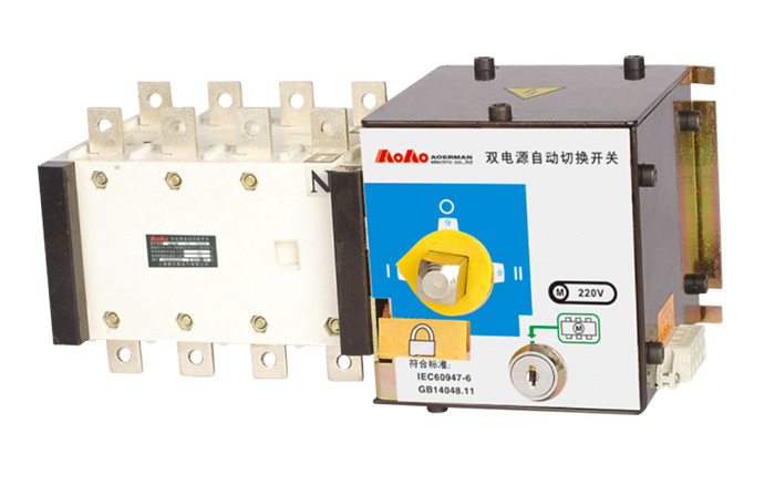 AMQ5系列雙電源自動(dòng)切換開(kāi)關(guān)(切換裝置)是公司采用國(guó)際二十一世紀(jì)初最新的技術(shù)開(kāi)發(fā)研
制成功的產(chǎn)品之一，適用于交流50Hz(60Hz)，其額定絕緣電壓AC69…